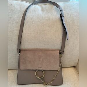 NWOT Lacattura Leather Shoulder/Crossbody Bag
